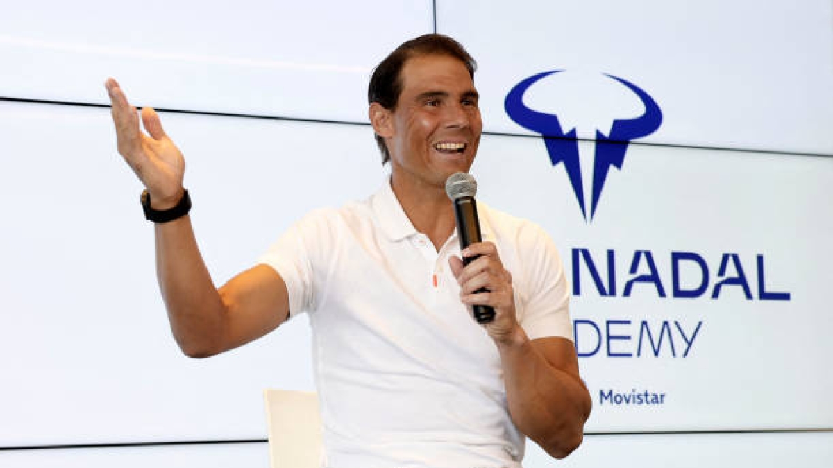 La serbia Ana Ivanovic visitó la Rafa Nadal Academy. Fuente: Getty