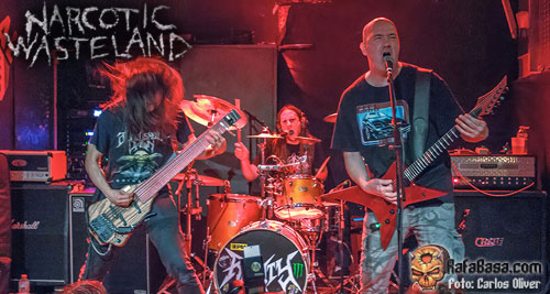 Crónica y fotos de NARCOTIC WASTELAND + RADITY + ARCHETYPE X en Barcelona