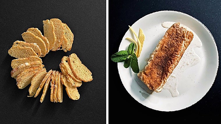 Roscotes y torrija de roscón