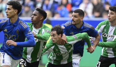 Betis, las notas de los jugadores: cada balón aéreo en contra es una auténtica pesadilla
