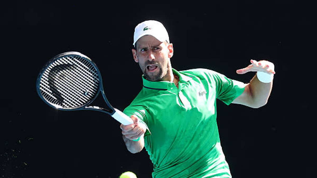 Novak Djokovic gana a Tiafoe en Open de Australia 2026. Foto: gettyimages
