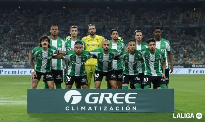 Once inicial del Real Betis que jugó ante la Real Sociedad (LaLiga)