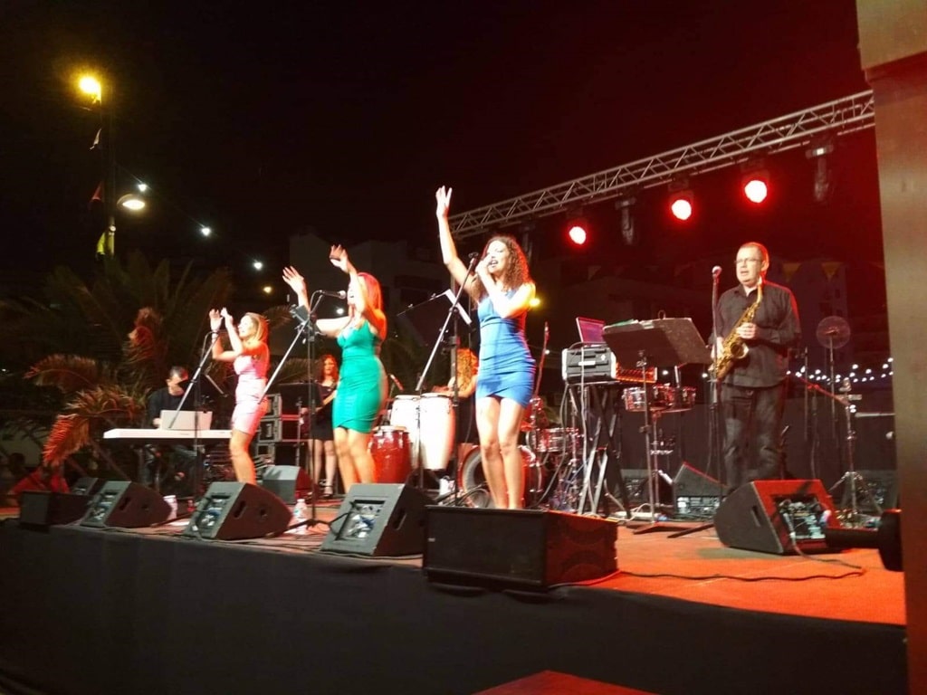 La orquesta tinerfeña Nueva Línea. DA