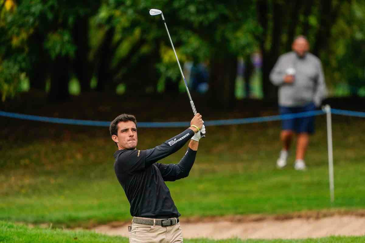 Pablo Ereño, en el British Masters.