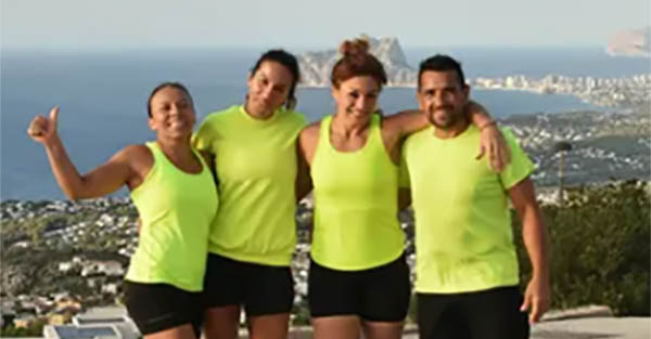 del entrenamiento a la línea de salida