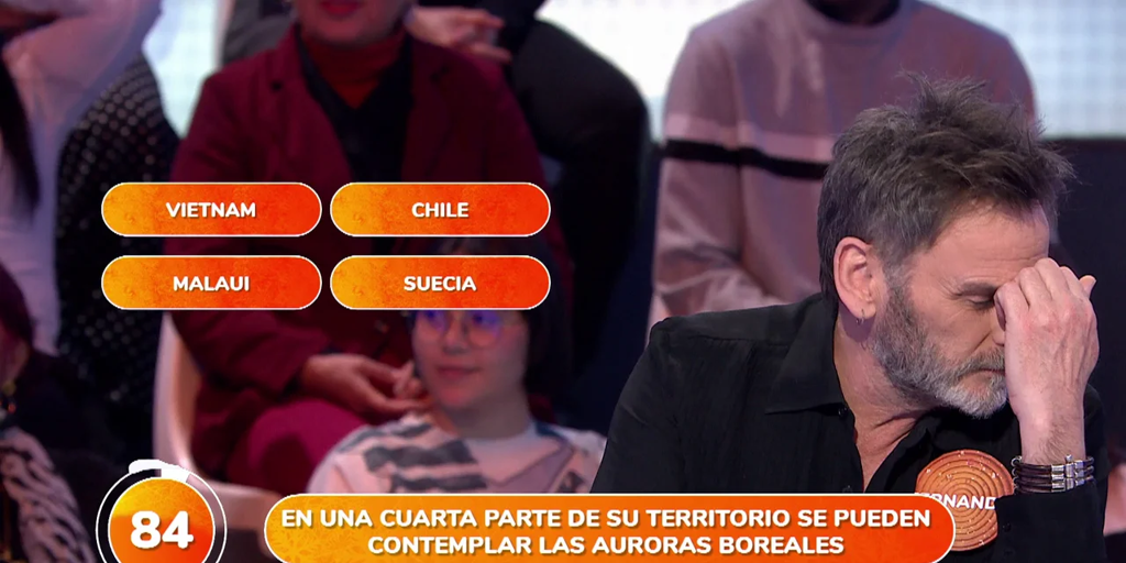 La sorprendente metedura de pata geográfica de Fernando Tejero en 'Pasapalabra'