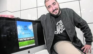 Pedro José Pérez, 'Pecis', del Efesé a hacer los carteles del Real Murcia