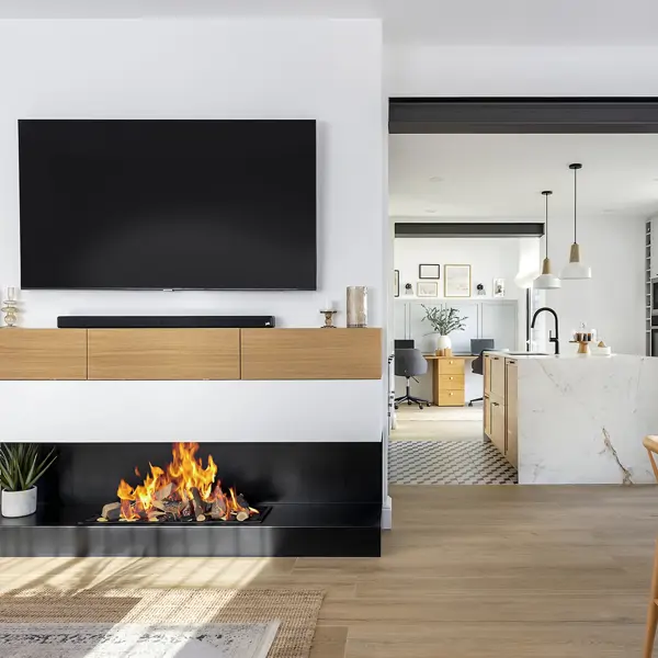 Premià de Mar 01 salon comedor cocina Proyecto Montse Morales Fotografía Jordi Folch