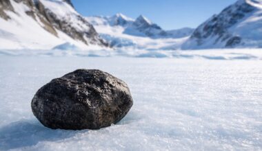 Por qué el 60% de los meteoritos que llegan a la Tierra se encuentran en la Antártida