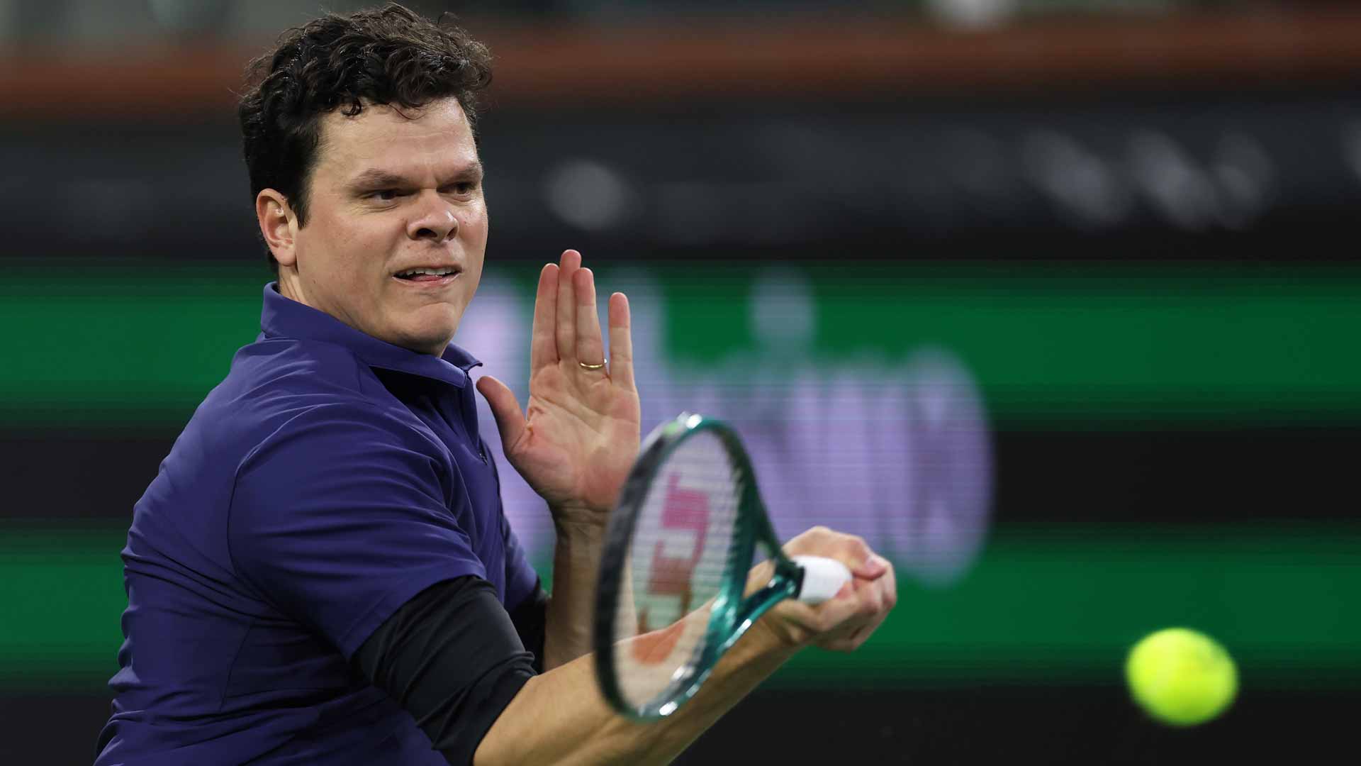 Milos Raonic ganó 383 partidos en el ATP Tour, y conectó 8,445 aces con su brutal saque.