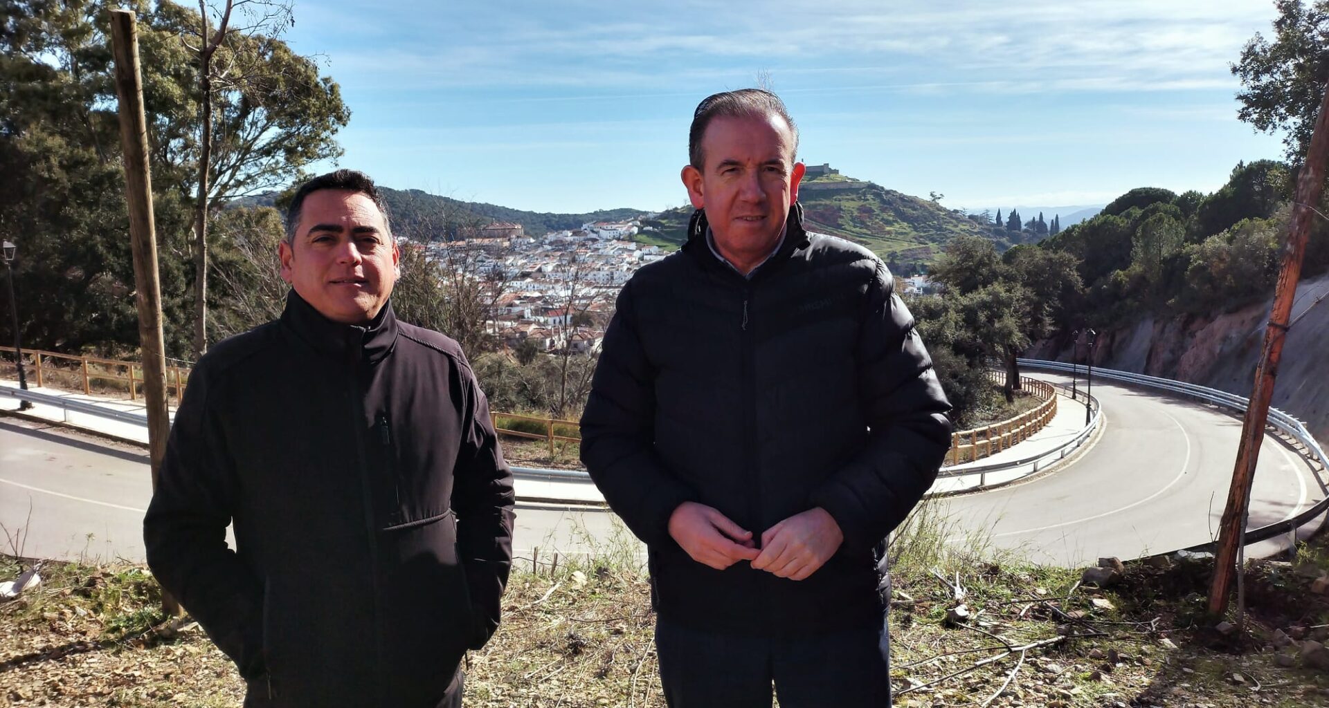 reapertura nuevo viario en Aracena