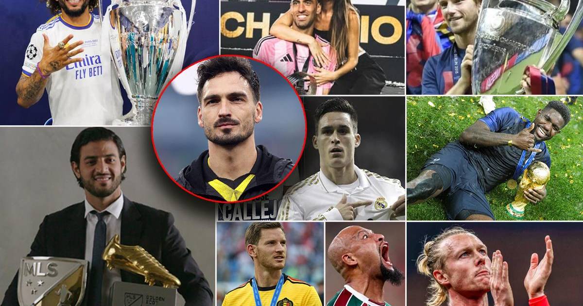 las figuras que se despidieron del fútbol en 2025