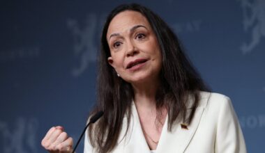 Trump dice que sería «un gran honor» compartir el Nobel de la Paz con María Corina Machado - La Voz de Galicia