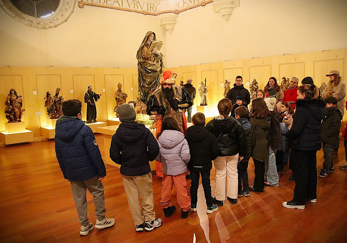 El paje de Baltasar al que le gustan las obras de arte de Rioseco