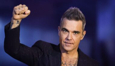 Los tremendos músculos del cantante Robbie Williams a los 51 años: "Siempre en forma"