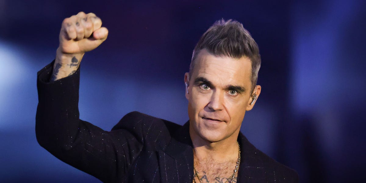 Los tremendos músculos del cantante Robbie Williams a los 51 años: "Siempre en forma"