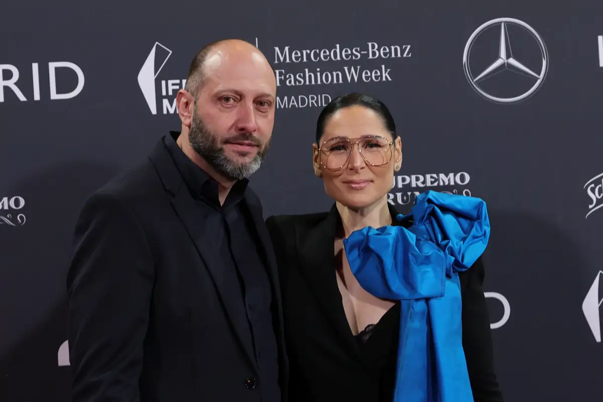 Rosa López e Iñaki, su novio 