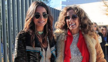 su hija, Lola Orellana, embarazada