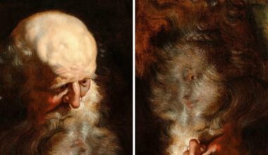 El 'fantasma' de un rostro femenino aparece en la barba de un anciano pintado por Rubens