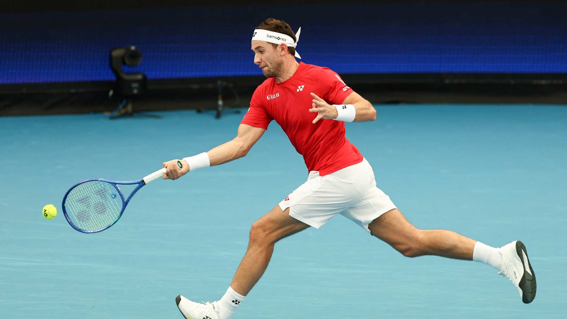 Casper Ruud terminó la United Cup la pasada semana con un récord de 1-1.