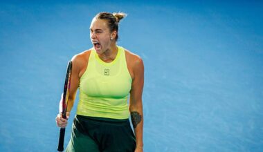 Aryna Sabalenka, actitud distante de Kostyuk en Brisbane. Foto: gettyimages