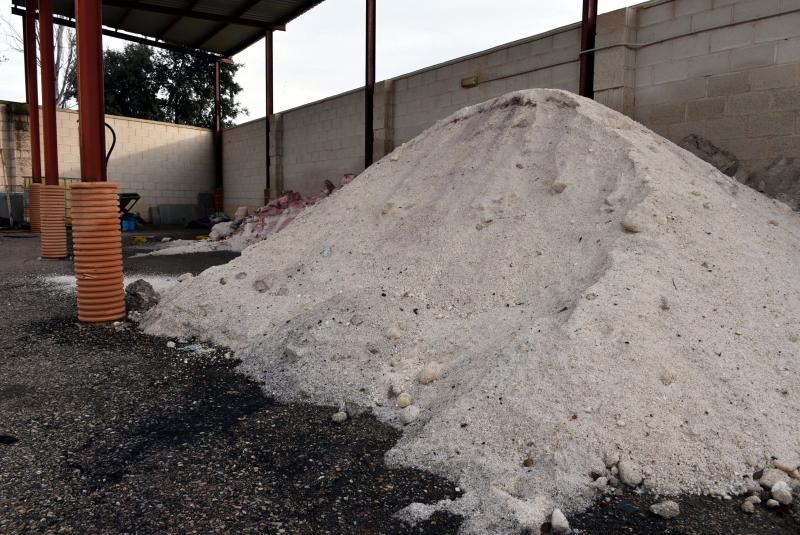 Sal almacenada para el dispositivo anti-heladas