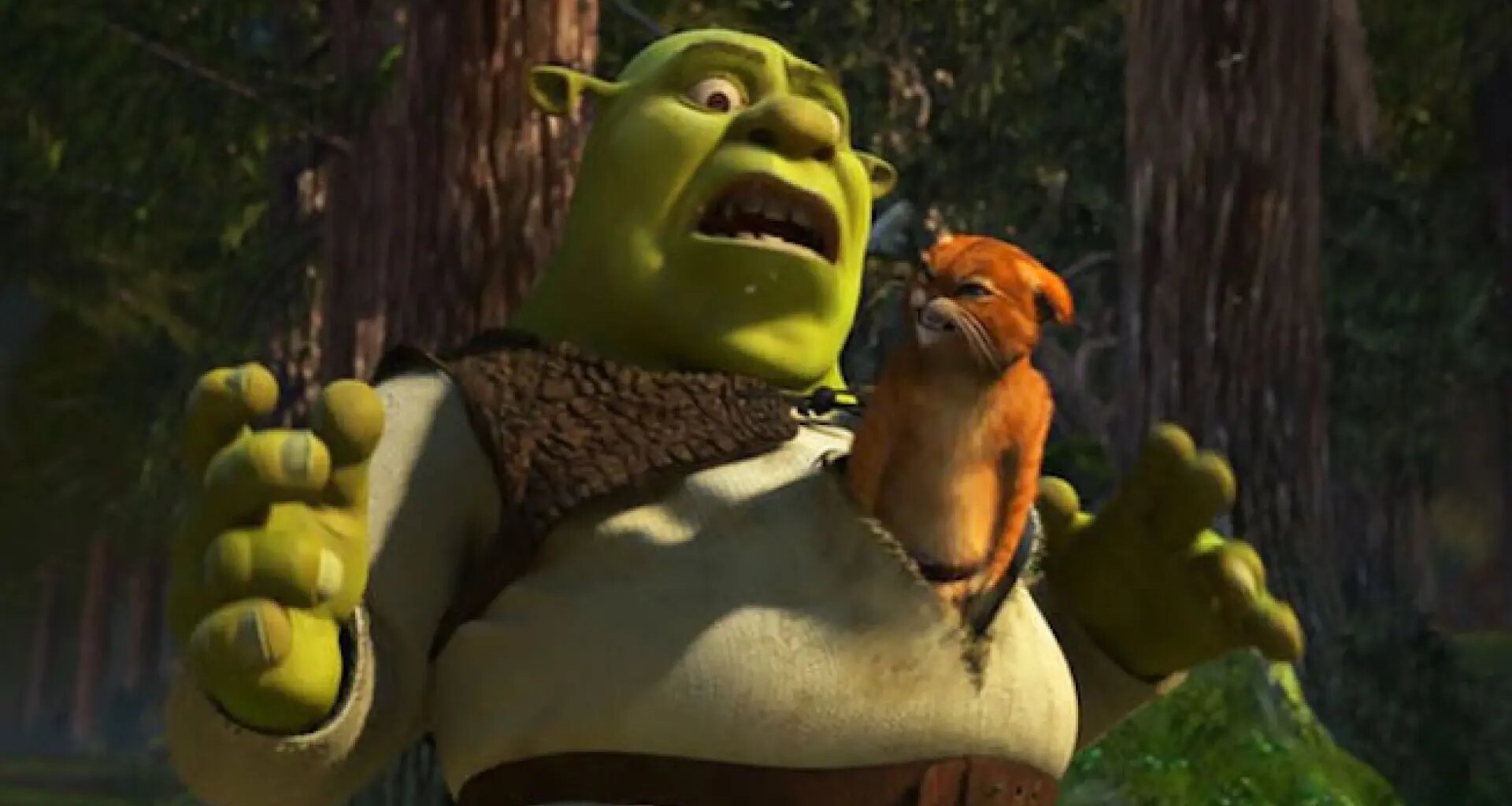 todas las referencias de 'Shrek' a otras películas