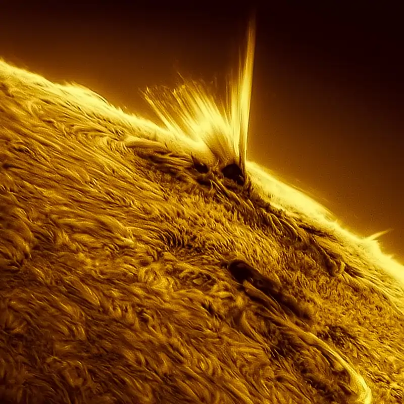 Soleye Chromosphere 2025 06 15 UT1337 6 DSAObservatory Final