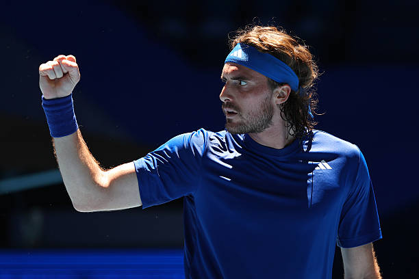 Stefanos Tsitsipas gana a Fritz en United Cup 2026. Foto: gettyimages