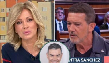 Susanna Griso habla así de Antonio Banderas tras escuchar al actor criticar a Pedro Sánchez
