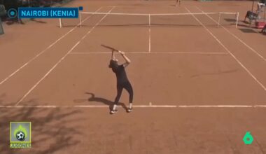 solo gana tres puntos en un partido profesional