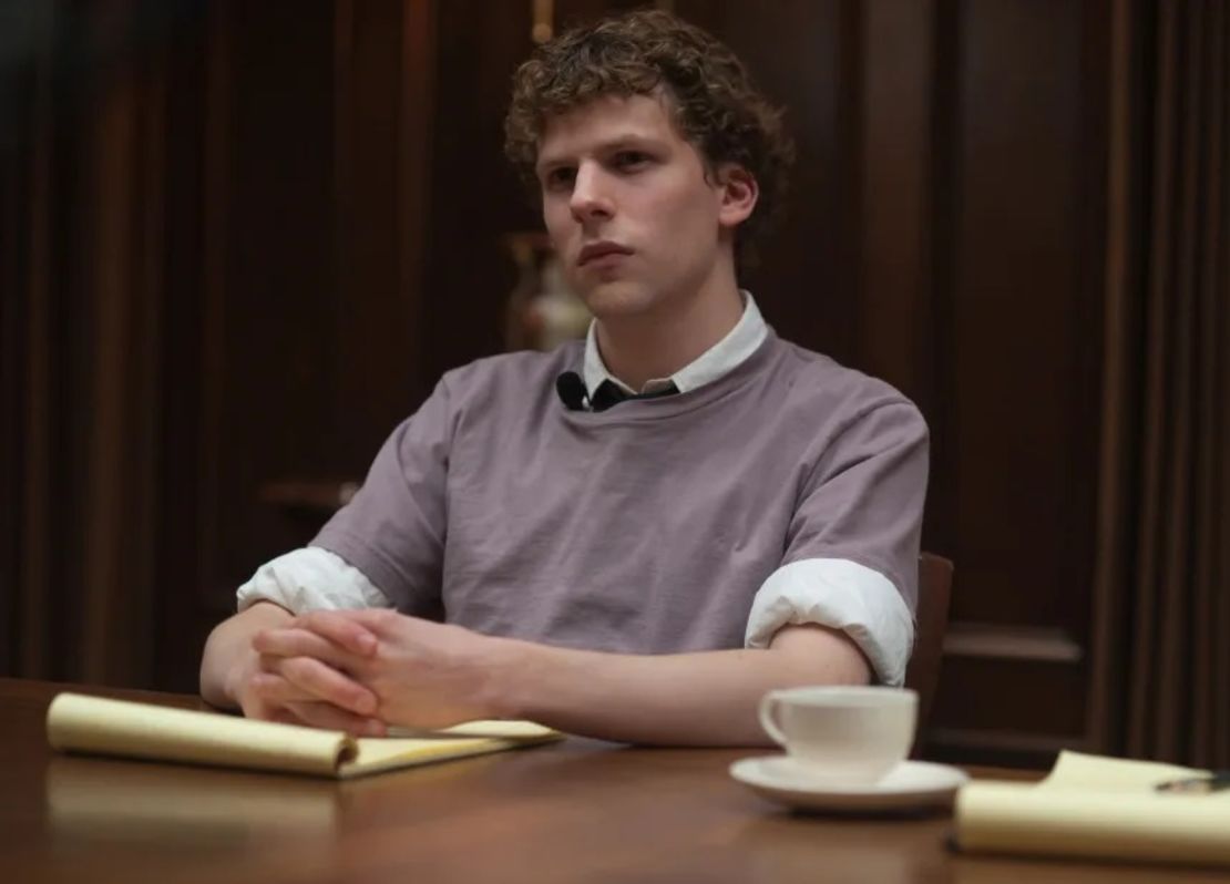 Jesse Eisenberg interpretó a Mark Zuckerberg en 
