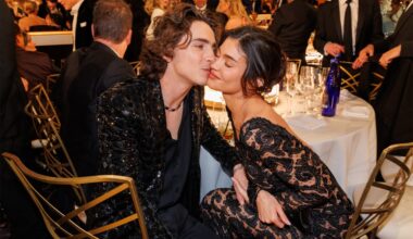 Timothée Chalamet agradece a Kylie Jenner en Critics Choice Awards