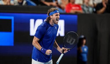 Stefanos Tsitsipas, nueva novia. Foto: gettyimages