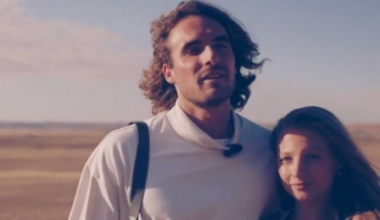 Tsitsipas y su nueva pareja