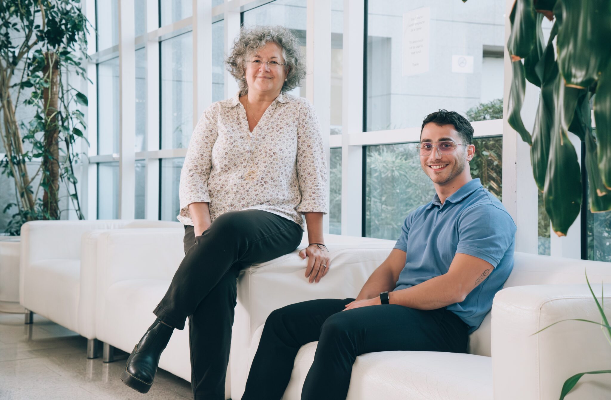 Núria Malats y Pablo Villoslada. / Christian Esposito. Madmoviex. CNIO