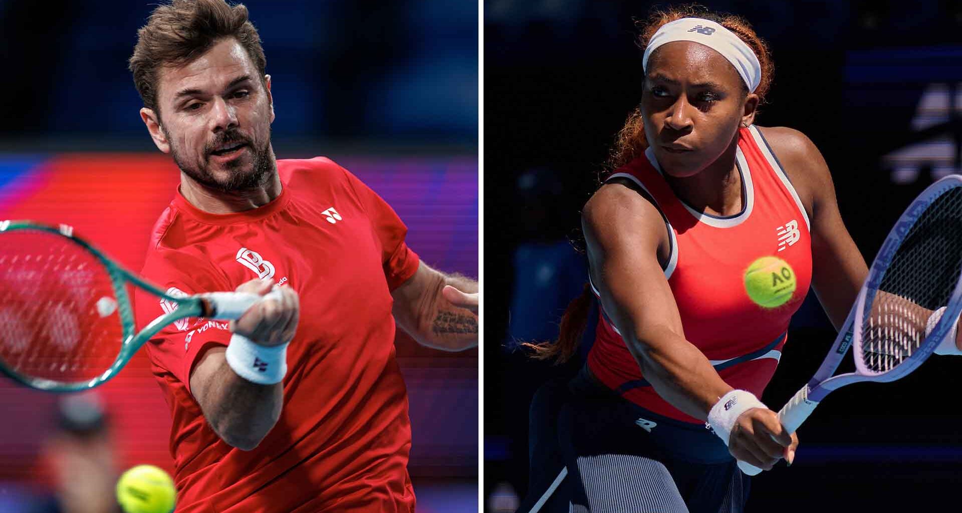 Stan Wawrinka y Coco Gauff serán protagonistas en las semifinales de la United Cup 2026.