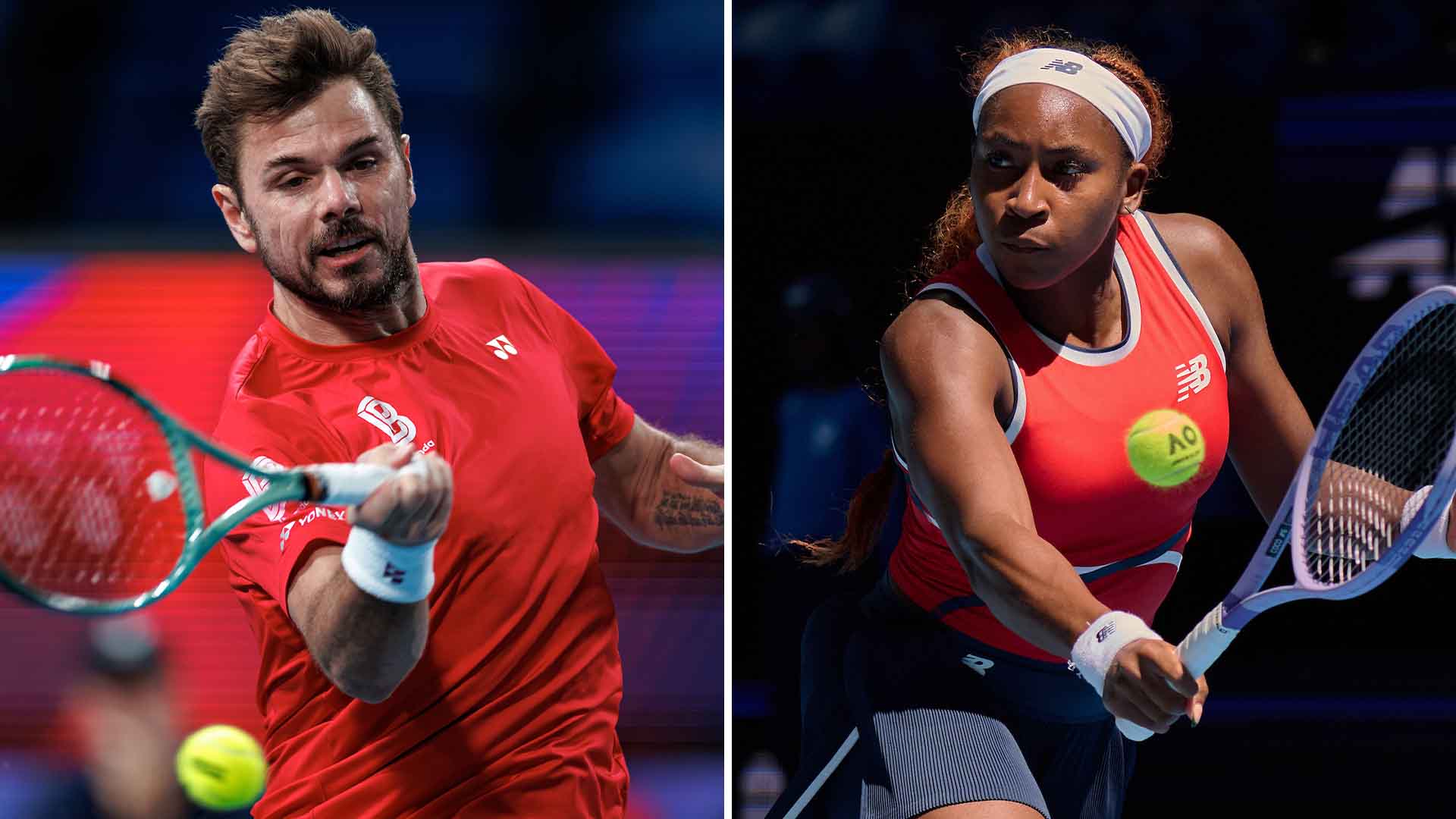 Stan Wawrinka y Coco Gauff serán protagonistas en las semifinales de la United Cup 2026.