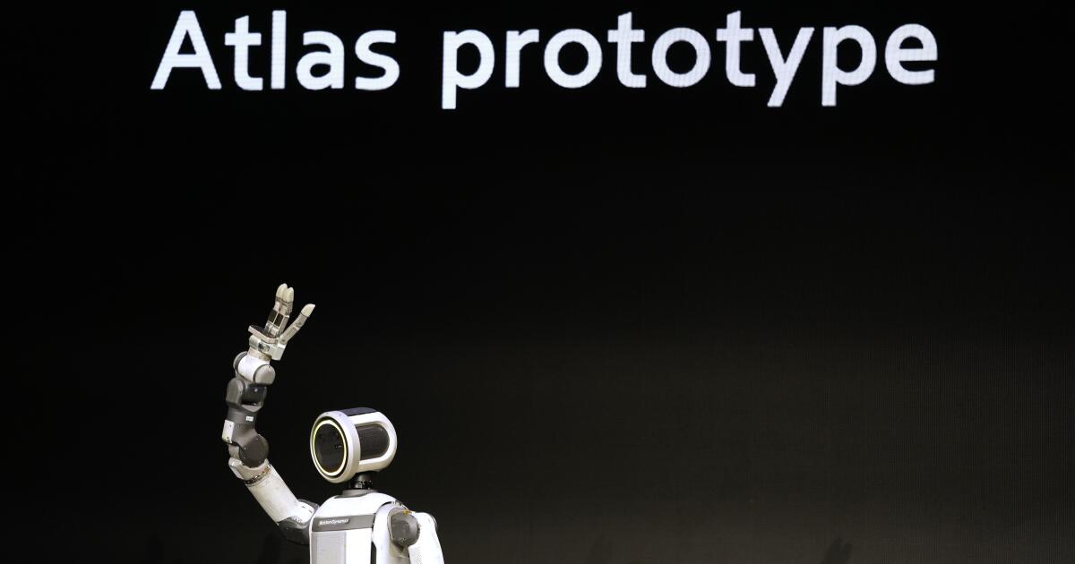 Hyundai y Boston Dynamics presentan el robot humanoide Atlas en el CES