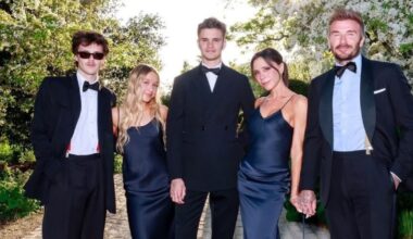 David Beckham desaira a su hijo Brooklyn en su emotivo mensaje de Año Nuevo