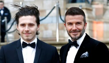 David Beckham recuerda a su hijo Brooklyn tras dejarlo fuera de su mensaje de Año Nuevo