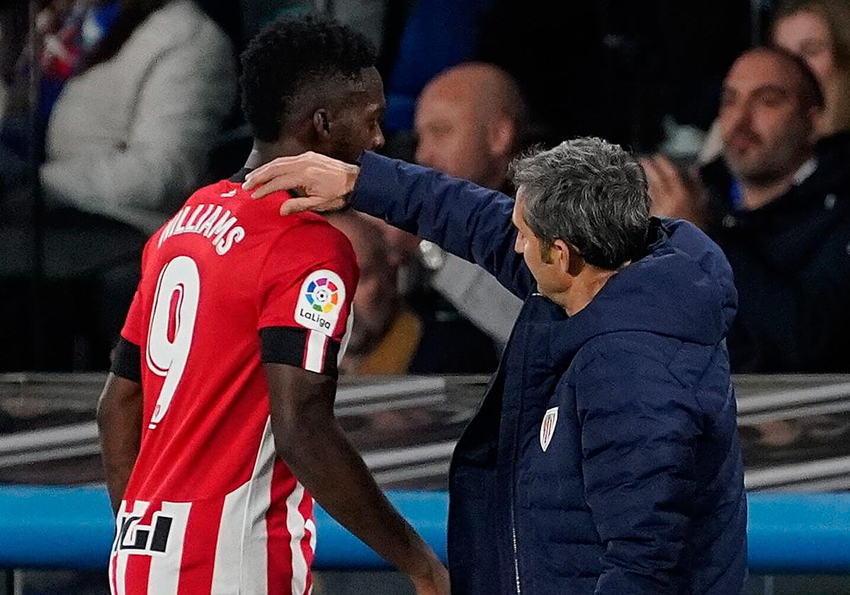 Valverde pide a Iñaki Williams que «cuide las expresiones» y recuerda que la Supercopa da «prestigio y dinero al club»