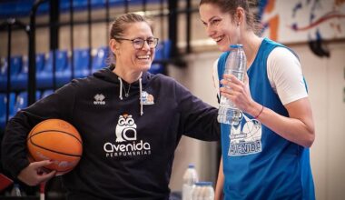 Virag Kiss se pone manos a la obra en su primer entrenamiento con Perfumerías Avenida