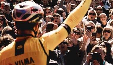 Otra vez la caída trunca una carrera de Van Aert