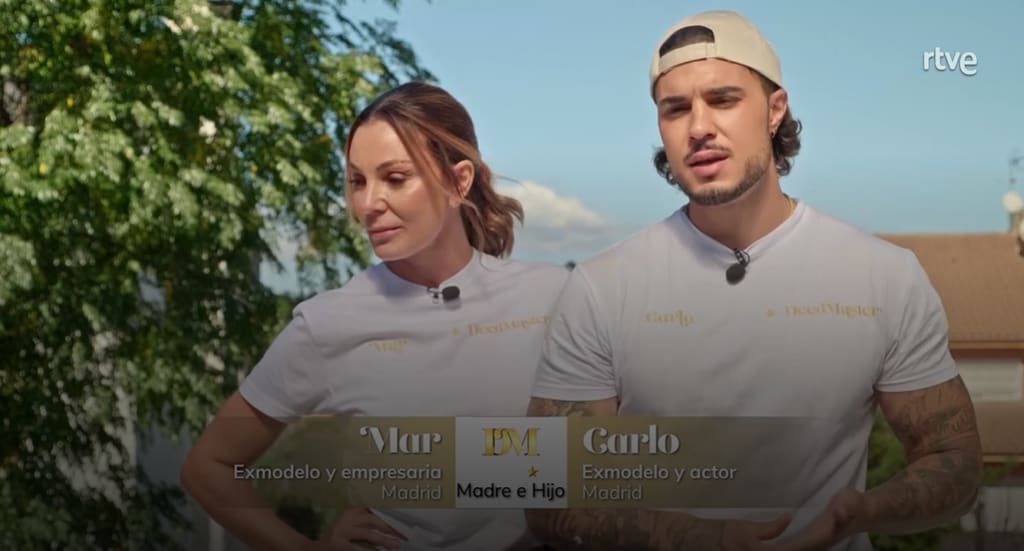 Mar Flores y su hijo Carlo, totalmente derrumbados en 'DecoMasters'