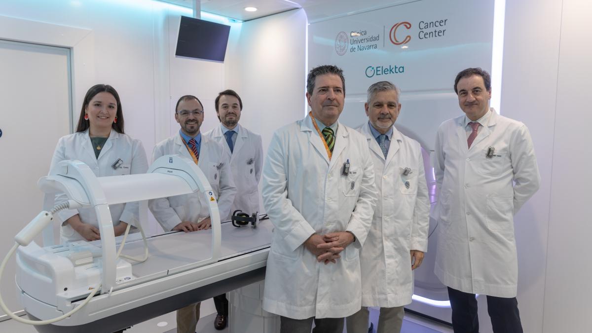 Especialistas de la Clínica Universidad de Navarra demuestran que la radioterapia del MR Linac permite tratar tumores en menos sesiones