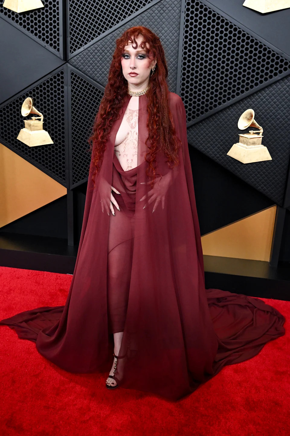Chappell Roan at the 68th GRAMMY Awards held at the Crypto.com Arena on February 01, 2026 in Los Angeles, California. (Photo by Gilbert Flores/Billboard via Getty Images)