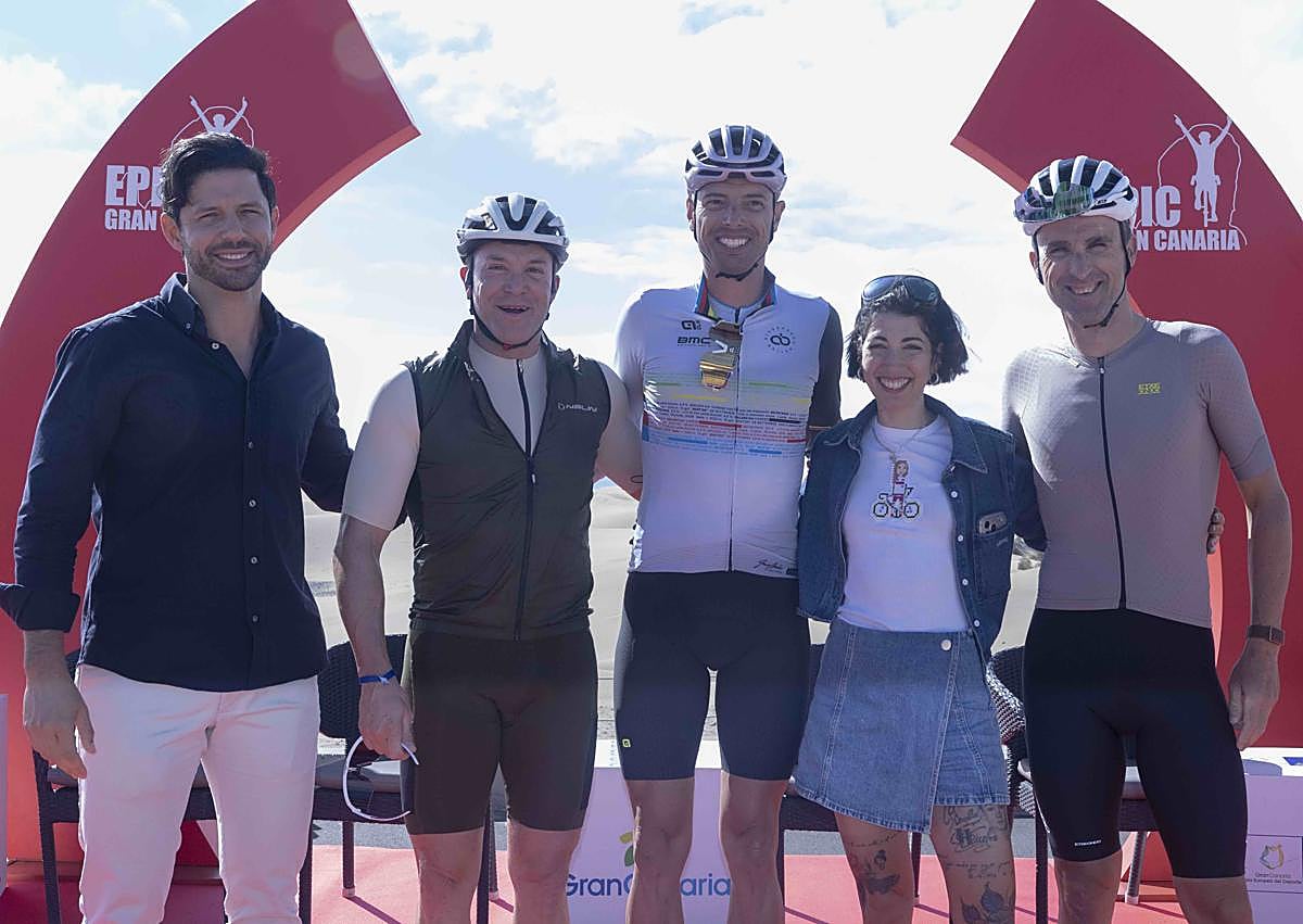 Imagen secundaria 1 - La novena EPIC Gran Canaria dispara su participación y alcanza los 680 ciclistas de 28 nacionalidades