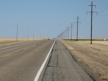 Ruta 412 en el Panhandle
