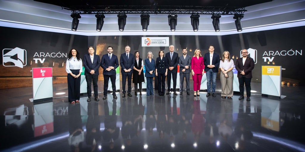 La financiación catalana centra el segundo debate de Aragón con los socios del PSOE acusando a Alegría de «faltar a la verdad» con las cifras